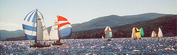 Sailing on Lake George