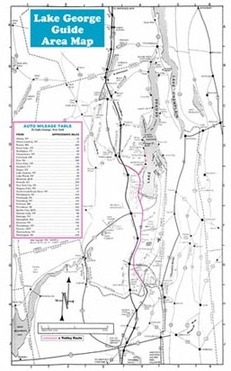 Lake George Guide Area Map