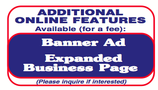 Lake George Guide offers Banner Ads and Expanded Business Page Options