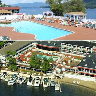 Georgian Lakeside Resort Lake George Accommodation Restaurant